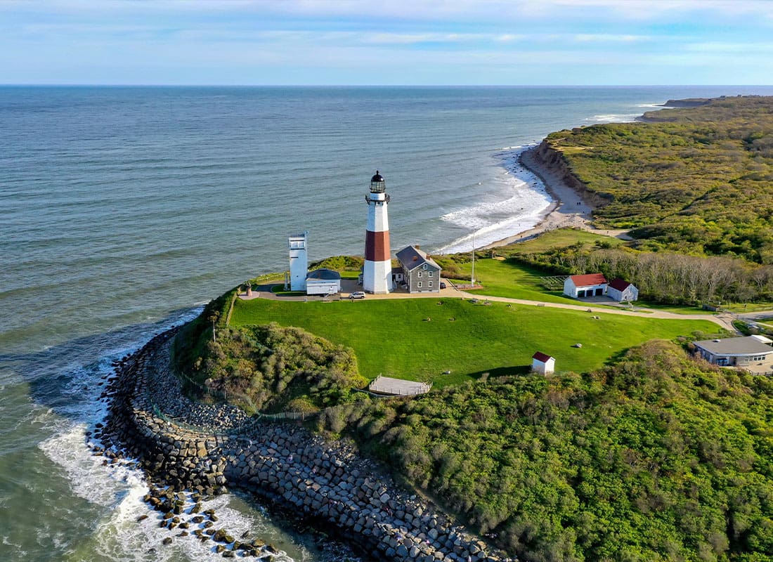 We Are Independent - Montauk Lighthouse in Long Island, New York